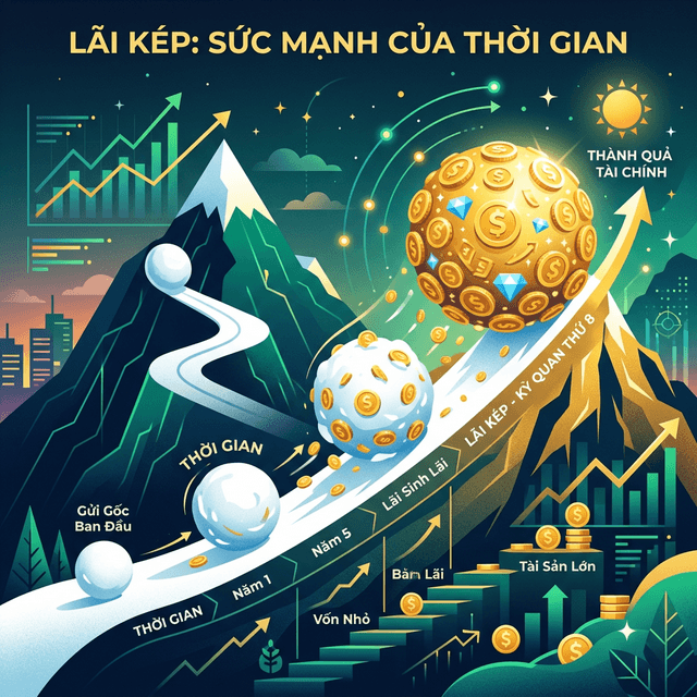 Lãi Kép là Gì: Snowball effect